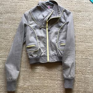 Gray BCBG jean jacket